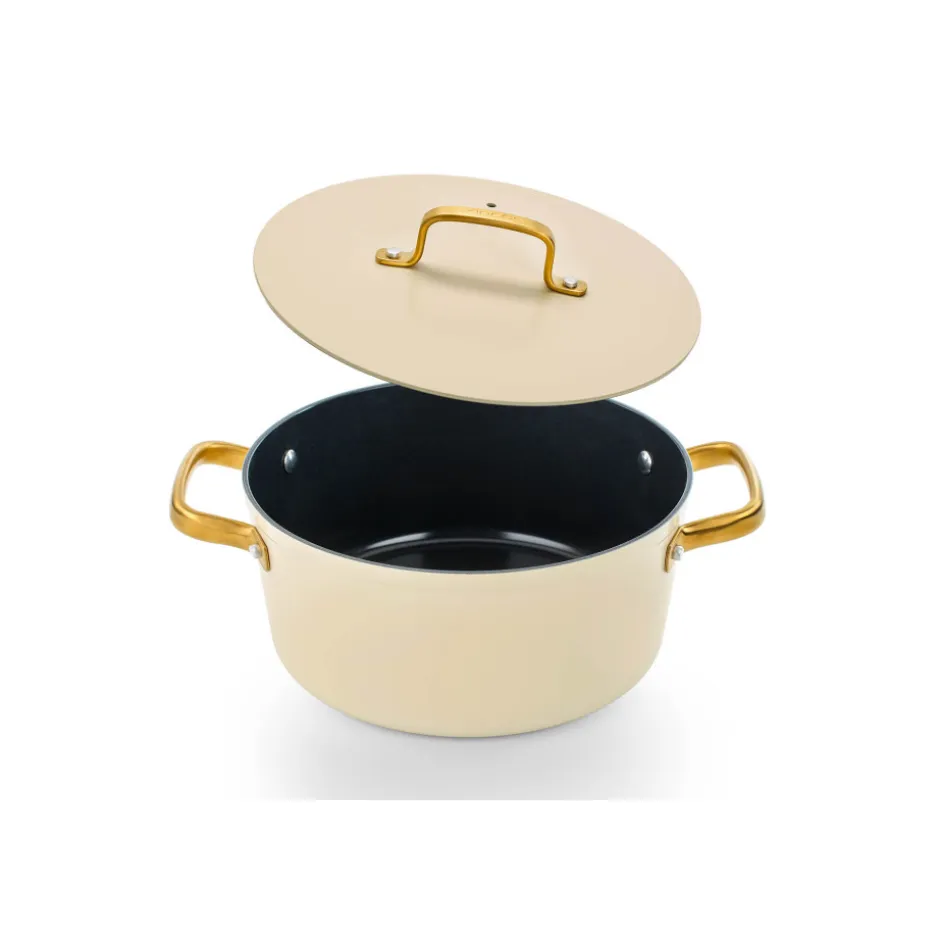 Cacerola 4,3L Aluminio Forjado Beige 24cm Samoa Iconic Arcos