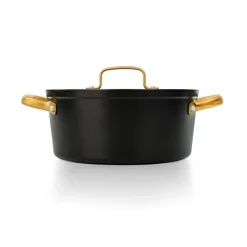 Cacerola 4,3L Aluminio Forjado Negro 24cm Samoa Iconic Arcos