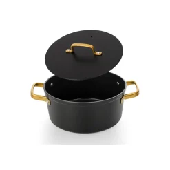 Cacerola 4,3L Aluminio Forjado Negro 24cm Samoa Iconic Arcos