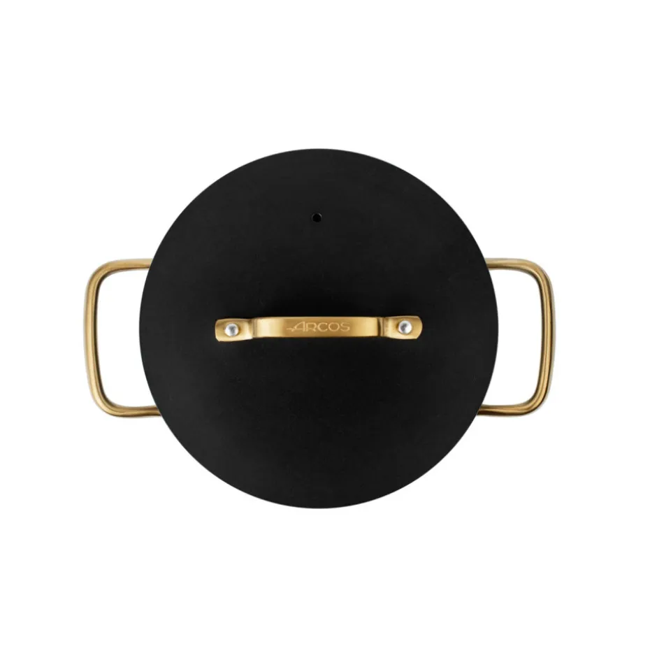 Cacerola 2,6L Aluminio Forjado Negro 20cm Samoa Iconic Arcos