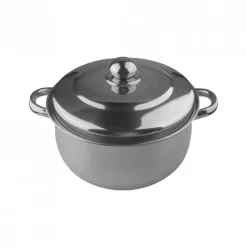Cacerola 6,5lt Acero Inoxidable 26x14cm Dussel