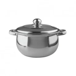 Cacerola 5,5lt Acero Inoxidable 24x13cm Dussel