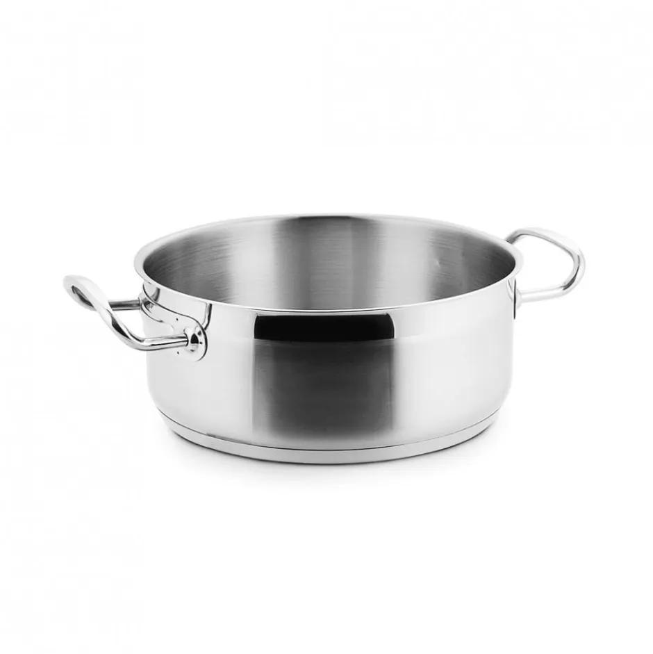 Cacerola Sin Tapa 10lt Inoxidable 32x12,5cm 57032 Eco Chef Lacor