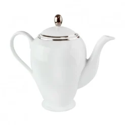 Cafetera con Tapa Filete Platino Limoges