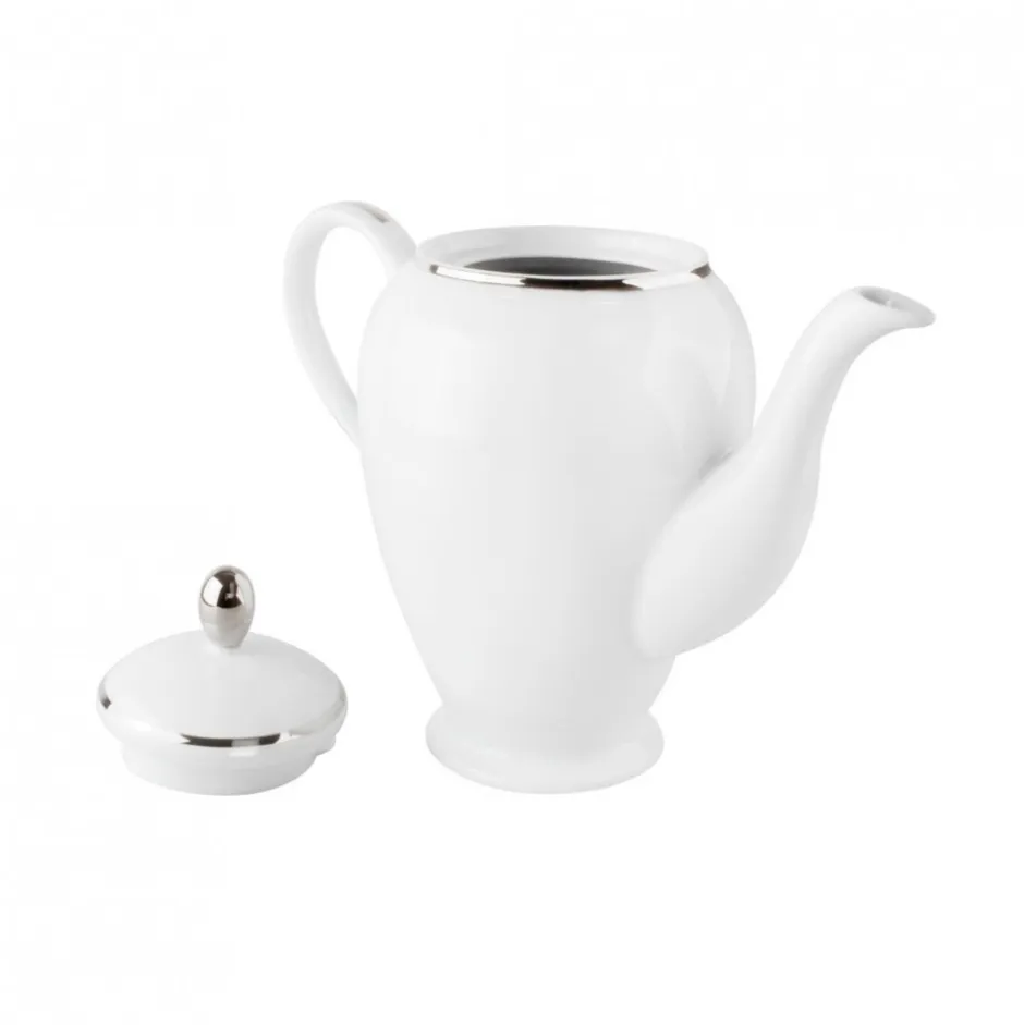 Cafetera con Tapa Filete Platino Limoges