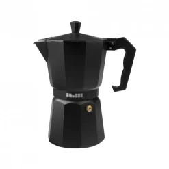 Cafetera Italiana Express Aluminio 0,3lt Negra Ibili