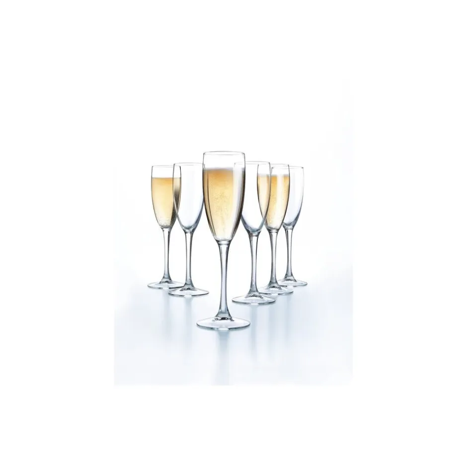 Caja de 12 Copas Flauta 190ml Vina Arcoroc