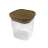 Canister de Borosilicato con Tapa de Madera 10x12cm Lugano