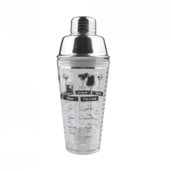 Coctelera Acrílica con Tapa Inoxidable 450ml Lacor