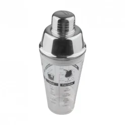 Coctelera Acrílica con Tapa Inoxidable 450ml Lacor