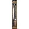 Cuchillo Carnicero 25cm Curvo Martillado Kangkawe