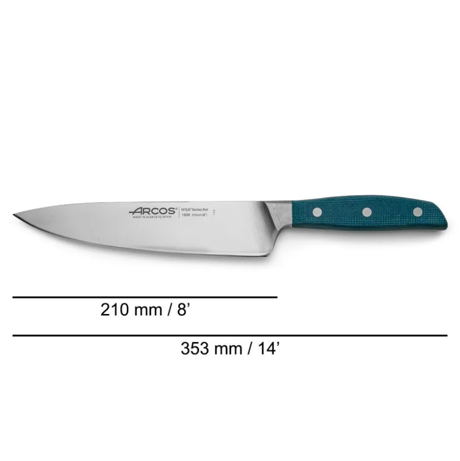 Cuchillo Cocinero 21cm Brooklyn Arcos