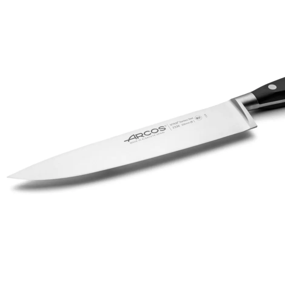 Cuchillo Cocinero 20cm Riviera Negro Arcos