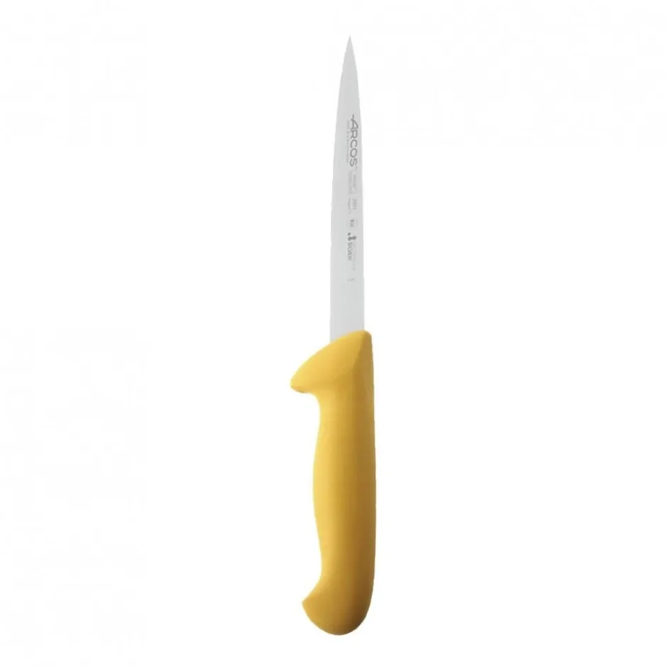 Cuchillo Fileteador Amarillo 17cm Arcos