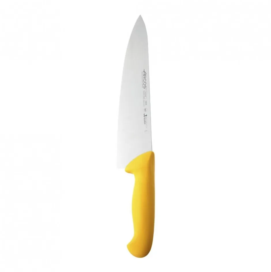 Cuchillo Medio Golpe Amarillo 25cm Arcos