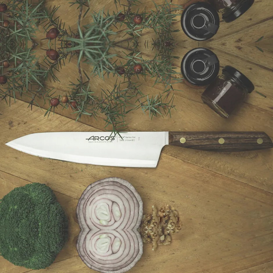 Cuchillo Medio Golpe 21cm Nordika Arcos