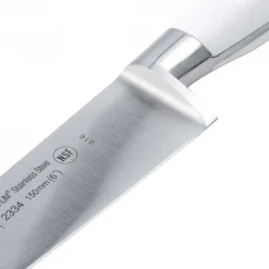 Cuchillo Medio Golpe Forjado Mango Blanco 15cm Riviera 233424 Arcos
