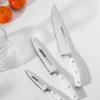 Cuchillo Medio Golpe Forjado Mango Blanco 20cm Riviera 233624 Arcos