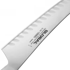 Cuchillo Medio Golpe Global fluted 18 cm