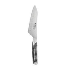Cuchillo Medio Golpe Global fluted 18 cm