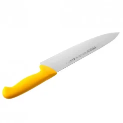 Cuchillo Medio Golpe Mango Amarillo 25cm Arcos