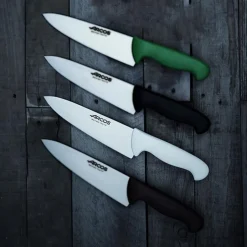 Cuchillo Medio Golpe Mango Blanco 25cm Arcos