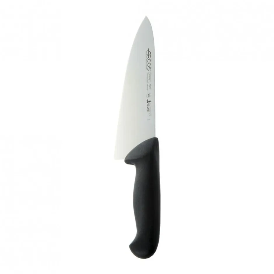 Cuchillo Medio Golpe Negro 20cm Arcos