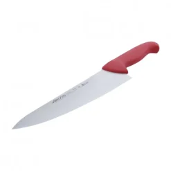 Cuchillo Medio Golpe Rojo 25cm Arcos