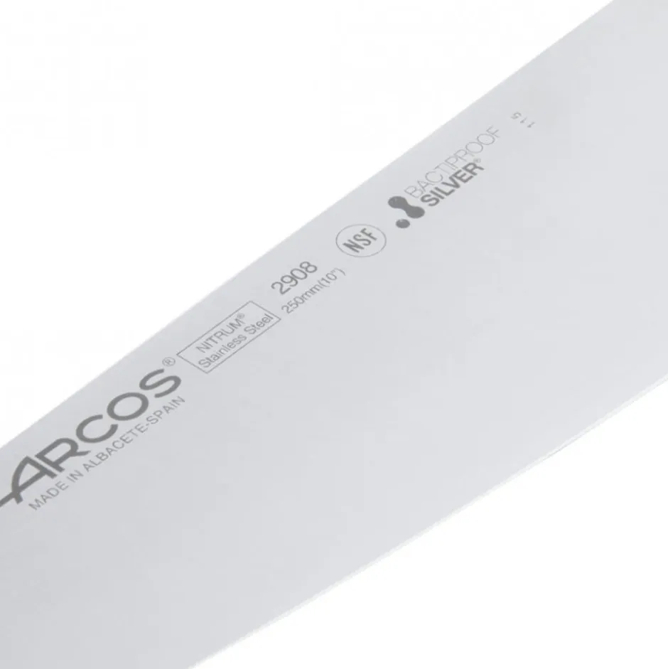 Cuchillo Medio Golpe Rojo 25cm Arcos