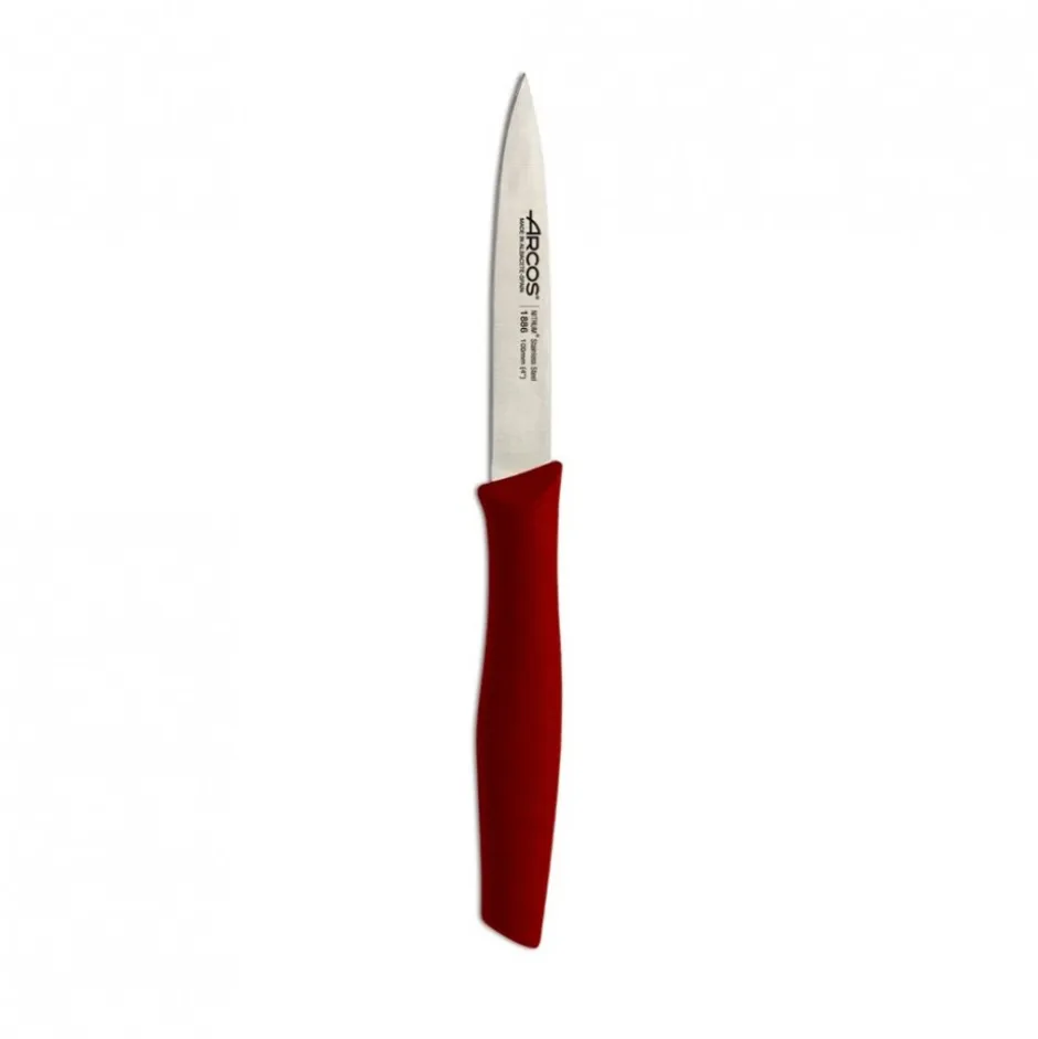 Cuchillo Puntilla Mango Rojo 10cm Nova Arcos
