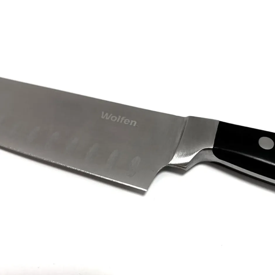 Cuchillo Santoku 18 cm Wolfen