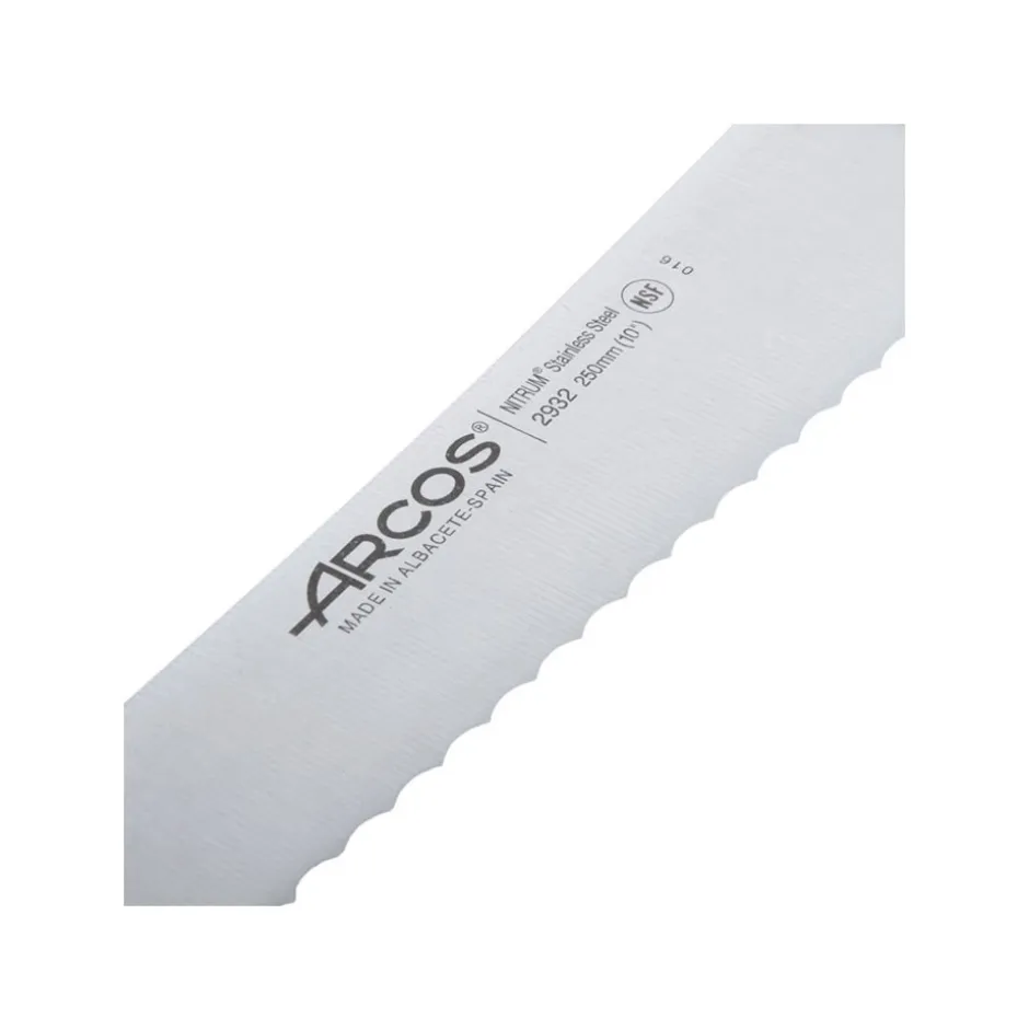 Cuchillo Sierra Pastelero Blanco 25cm Arcos