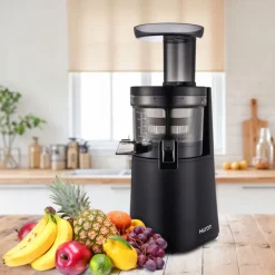 Extractor de jugo Lento Negro Matte Alpha II Hurom