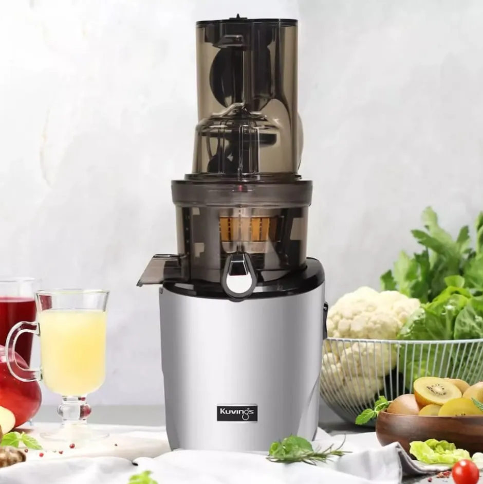 Extractor de Jugos Prensado en Frío Kuvings REVO830 Plateado