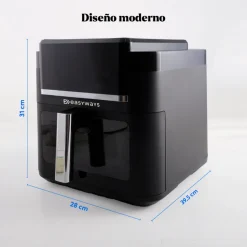 Freidora de Aire Air Fryer XL prime 7,5L con visor EasyWays