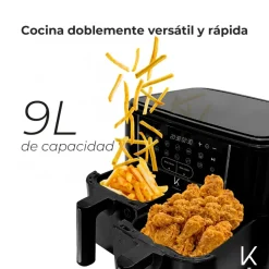 Freidora de Aire 9lt Dual Edition Kitchen-it