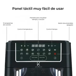 Freidora de Aire 9lt Dual Edition Kitchen-it