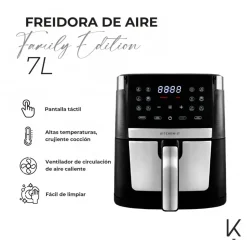 Freidora de aire 7 lt Kitchen-it Family Edition