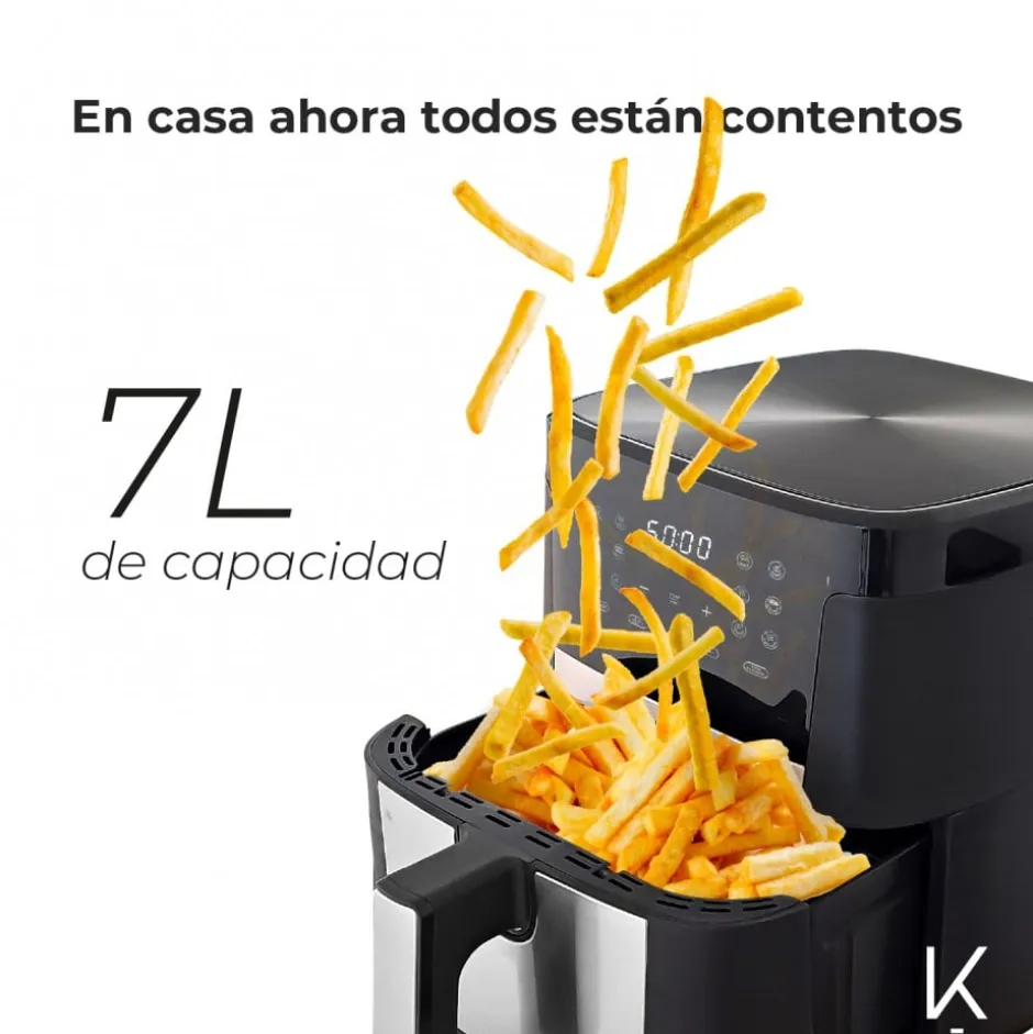 Freidora de aire 7 lt Kitchen-it Family Edition