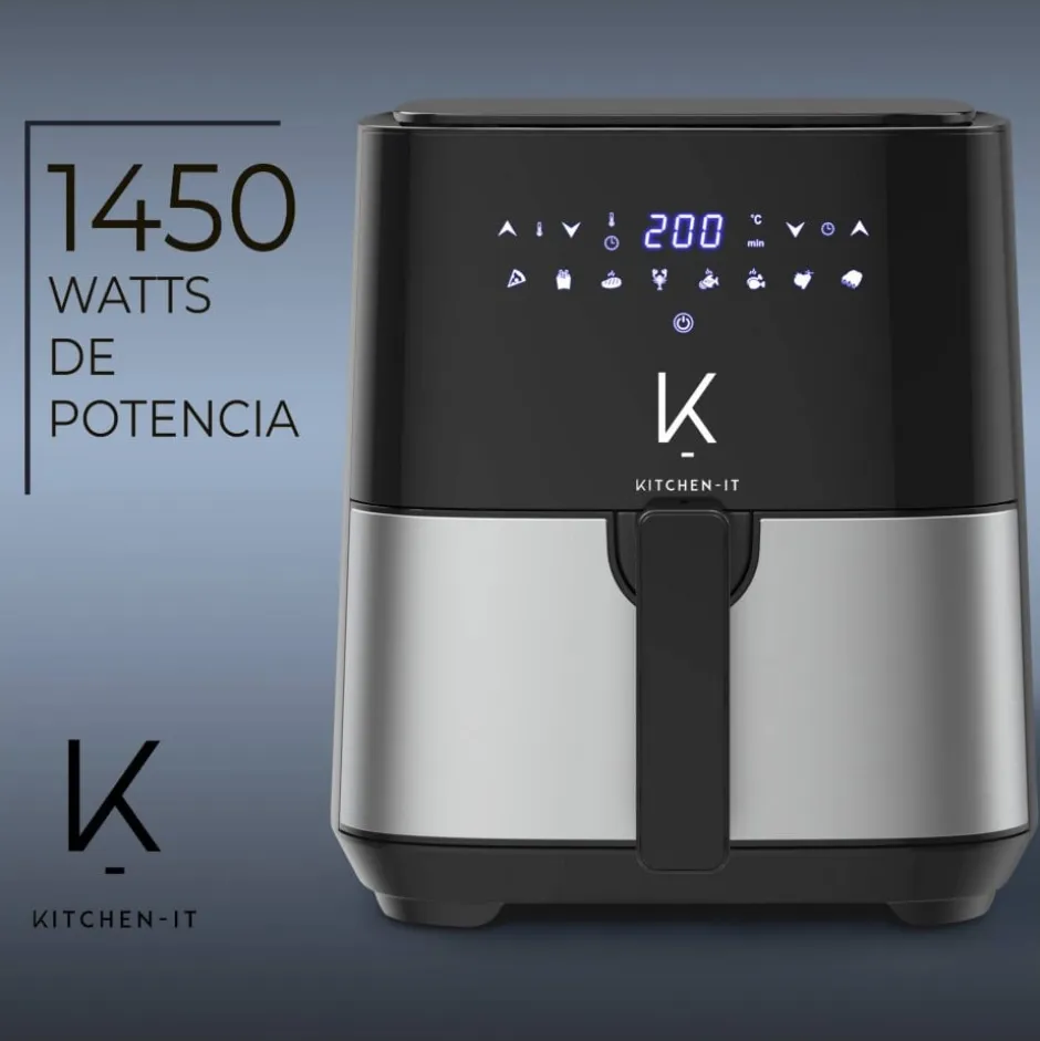 Freidora de aire 5 lt Kitchen-it Plus Edition