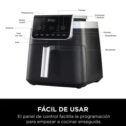 Freidora de aire Ninja Max Pro 6,2 lt