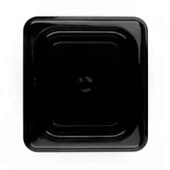 Fuente GN1/6 6.5cm Policarbonato Negra 62c Cambro