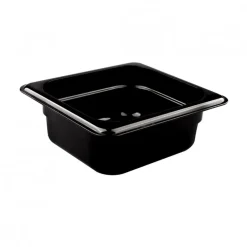 Fuente GN1/6 6.5cm Policarbonato Negra 62c Cambro