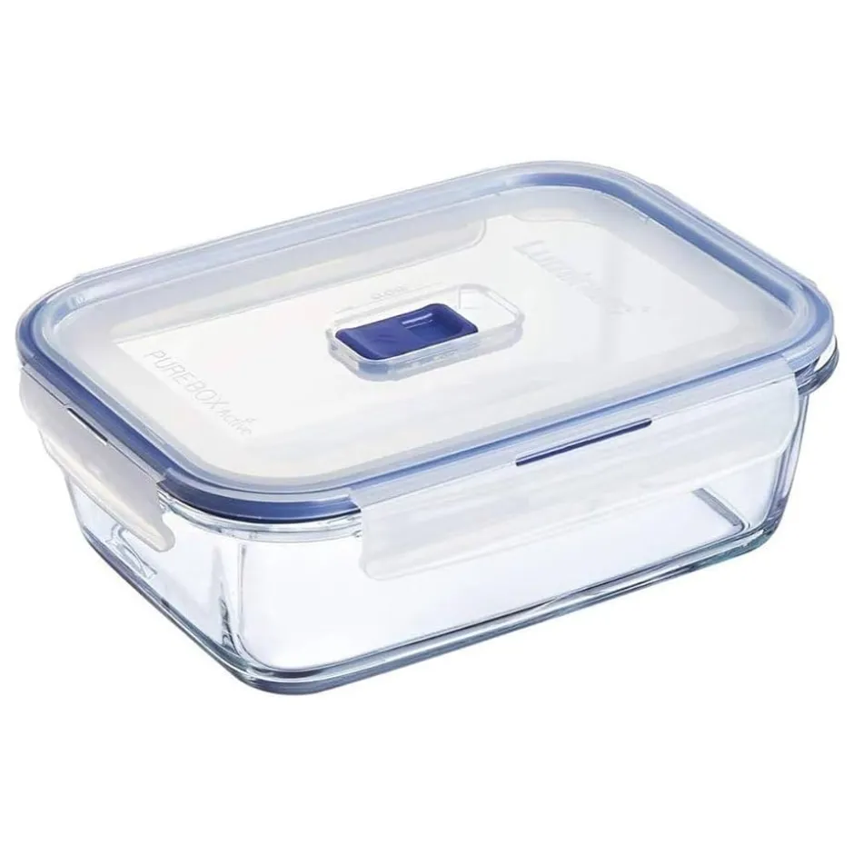 Fuente Rectangular con Tapa Hermética 2lt Pure Box Luminarc