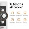Horno Eléctrico 45lt Acero Inoxidable Silver Series KIitchen-It