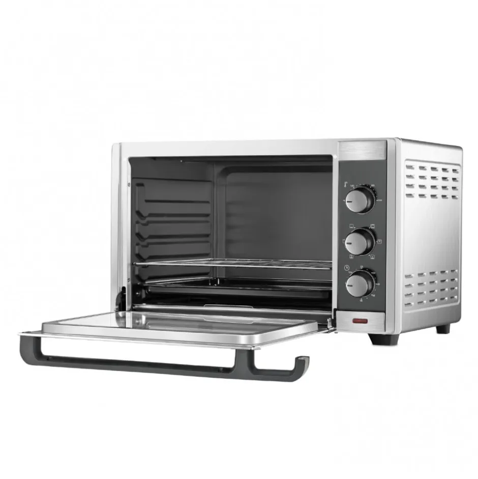 Horno Eléctrico 45lt Acero Inoxidable Silver Series KIitchen-It