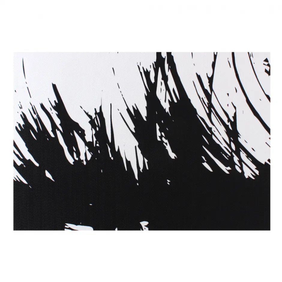 Individual Brushstroke Negro 45x30cm Kassa-Dini