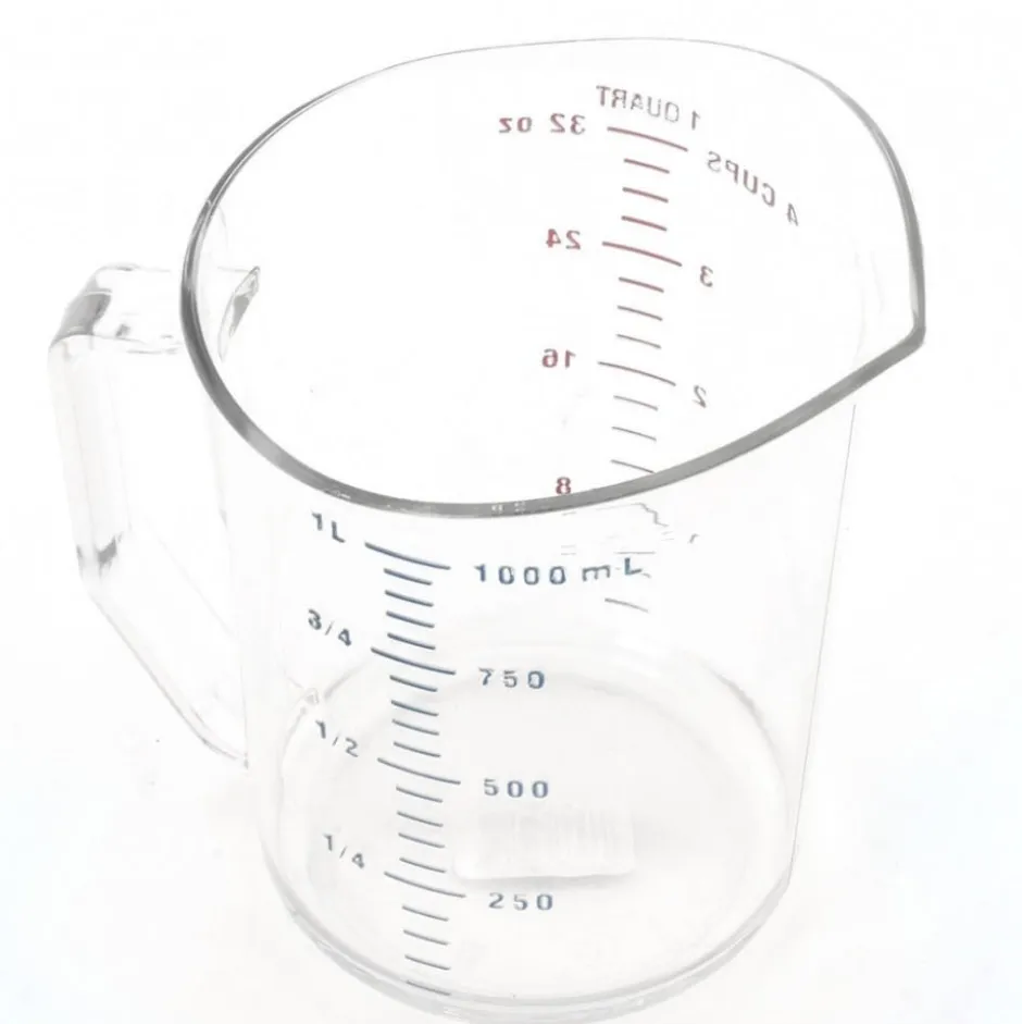 Jarro Medida 1lt Transparente Cambro