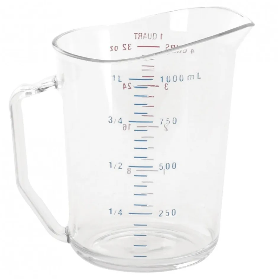Jarro Medida 1lt Transparente Cambro