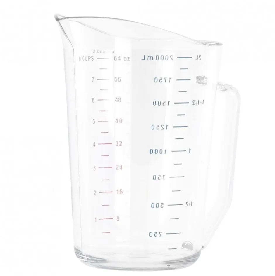 Jarro Medida 2lt Transparente Cambro